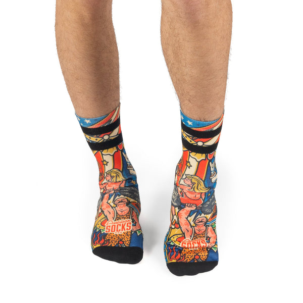 American Socks Circus Mid High Length