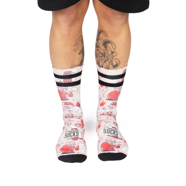 American Socks Naughty Devil Mid High