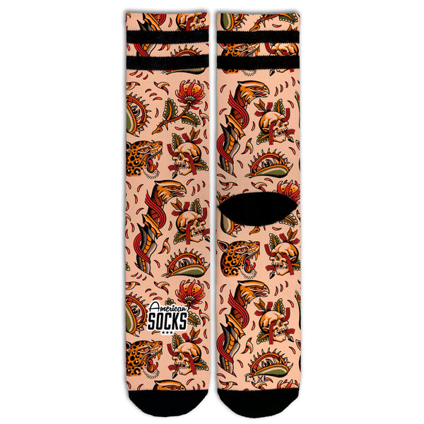 American Socks Renegades Mid High Pink