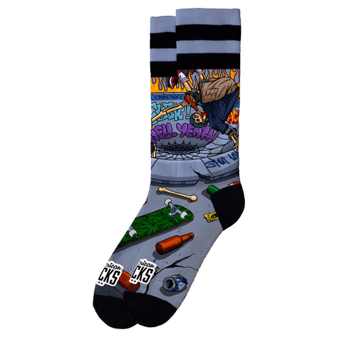 American Socks Thrashpals Mid High Blue