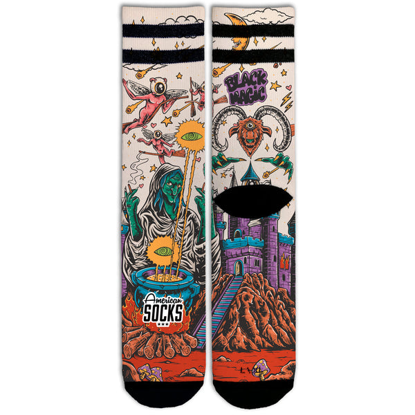 American Socks Black Magic Mid High Length Multicolour