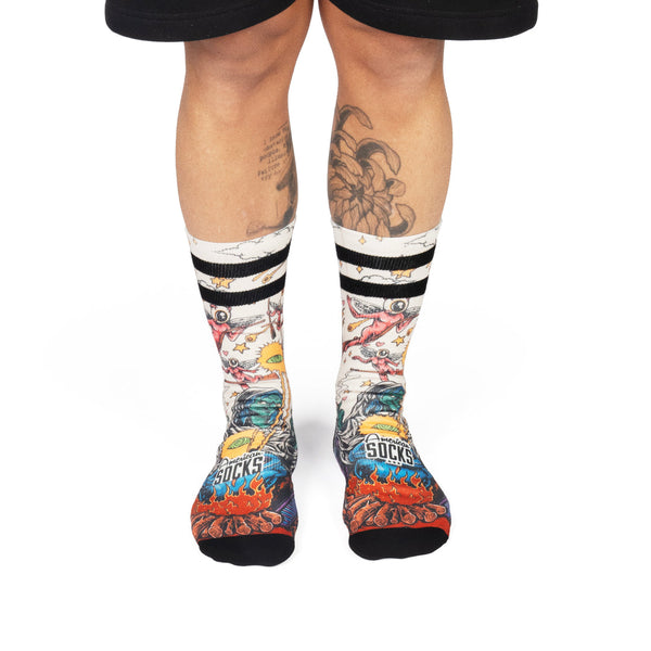 American Socks Black Magic Mid High Length Multicolour