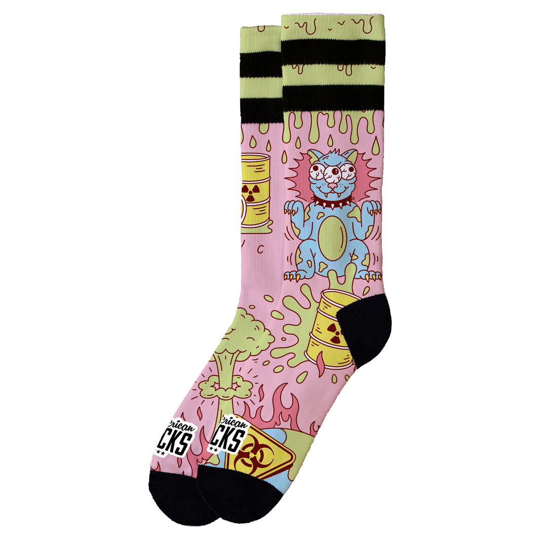 American Socks Radioactive Mid High