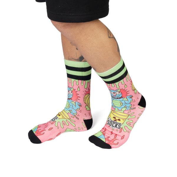 American Socks Radioactive Mid High
