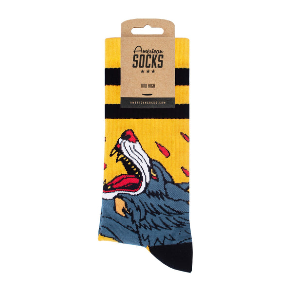 American Socks Wolfpack Mid High One Size