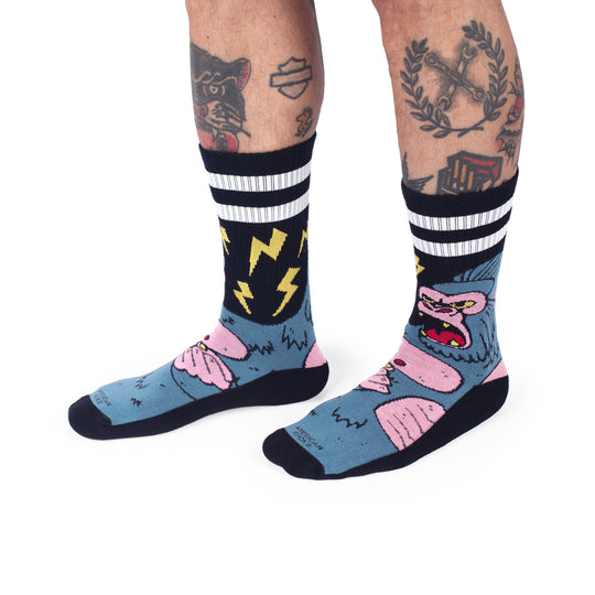 American Socks Jungle King Mid High One Size