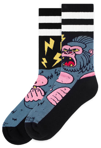 American Socks Jungle King Mid High One Size