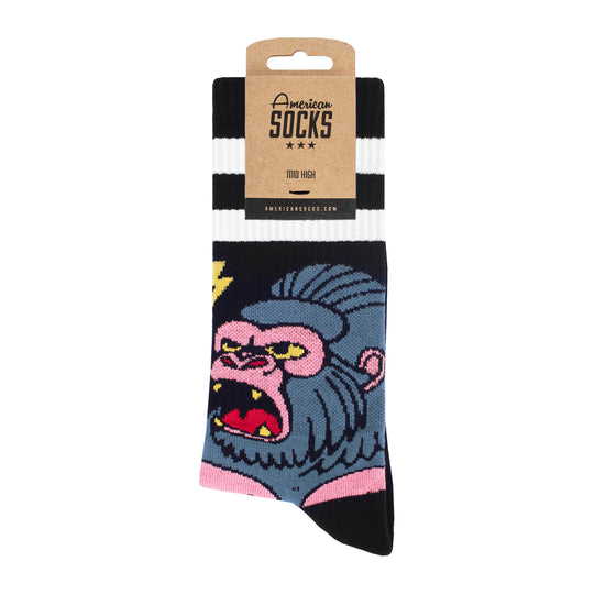 American Socks Jungle King Mid High One Size