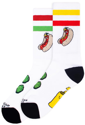 American Socks Hot Hot Dog Mid High One Size