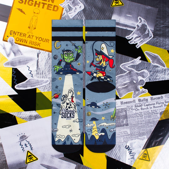 American Socks Alien Snatch Mid High