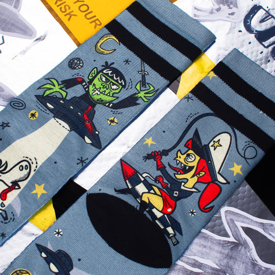 American Socks Alien Snatch Mid High