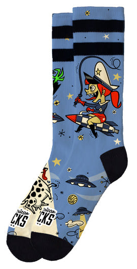 American Socks Alien Snatch Mid High