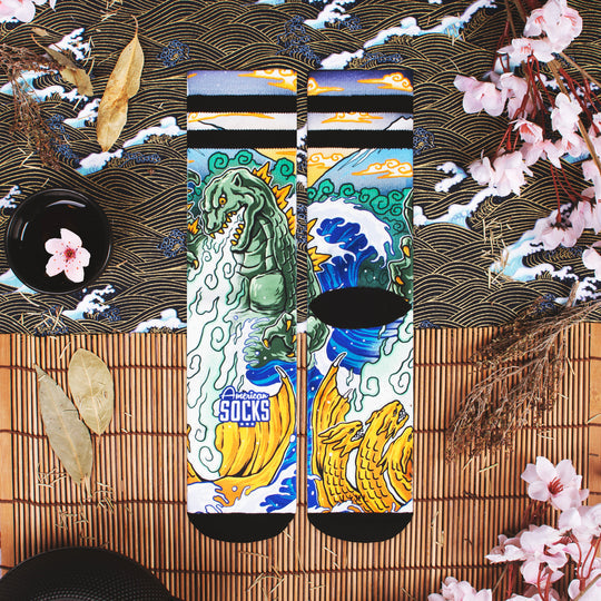 American Socks Kaiju King Mid High