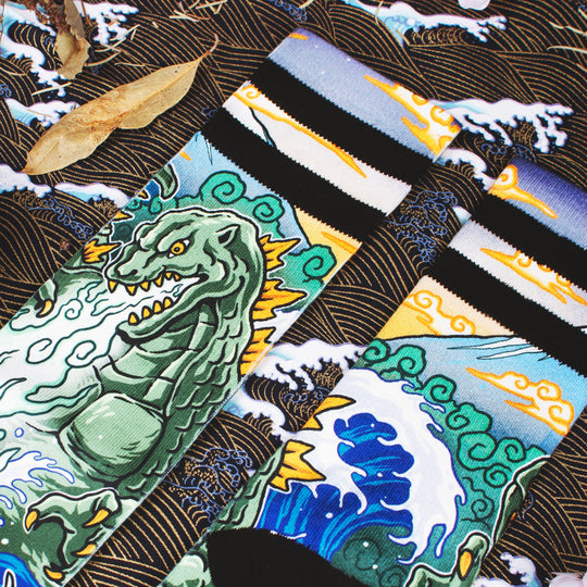 American Socks Kaiju King Mid High
