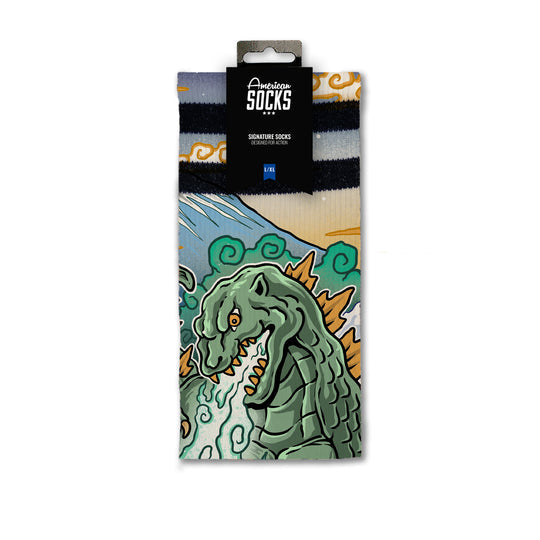 American Socks Kaiju King Mid High