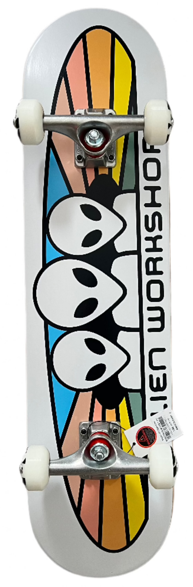Alien Workshop skateboard complete Spectrum White 7.75"