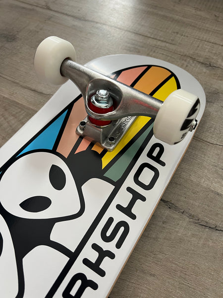 Alien Workshop skateboard complete Spectrum White 7.75"
