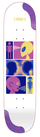 Alien Workshop skateboard deck Communique 8.5"