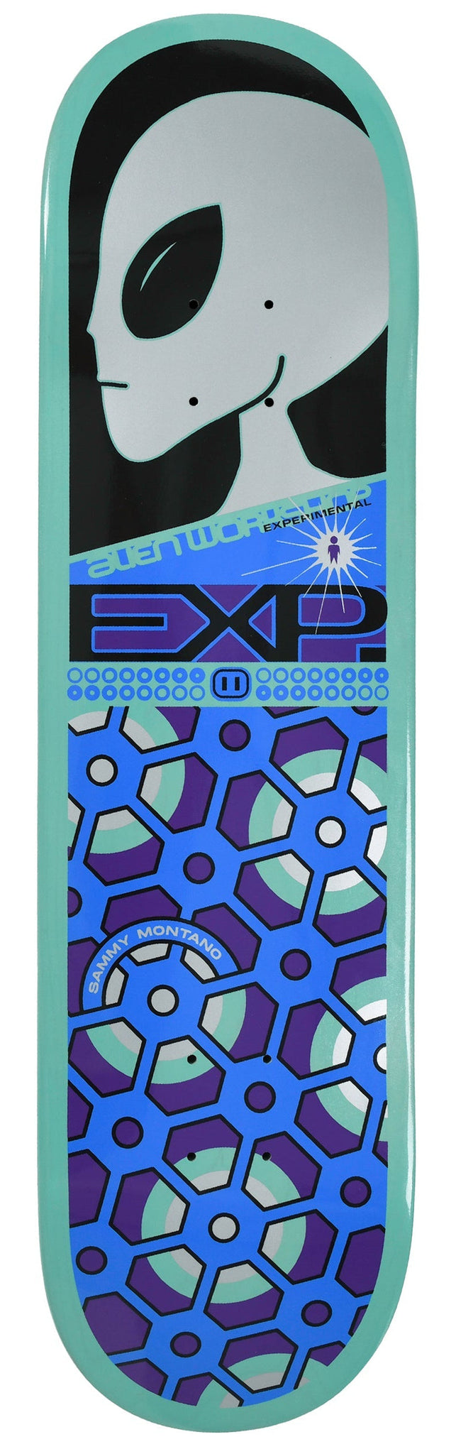 Alien Workshop skateboard deck Montano 'Strobe EXP' 8.25"