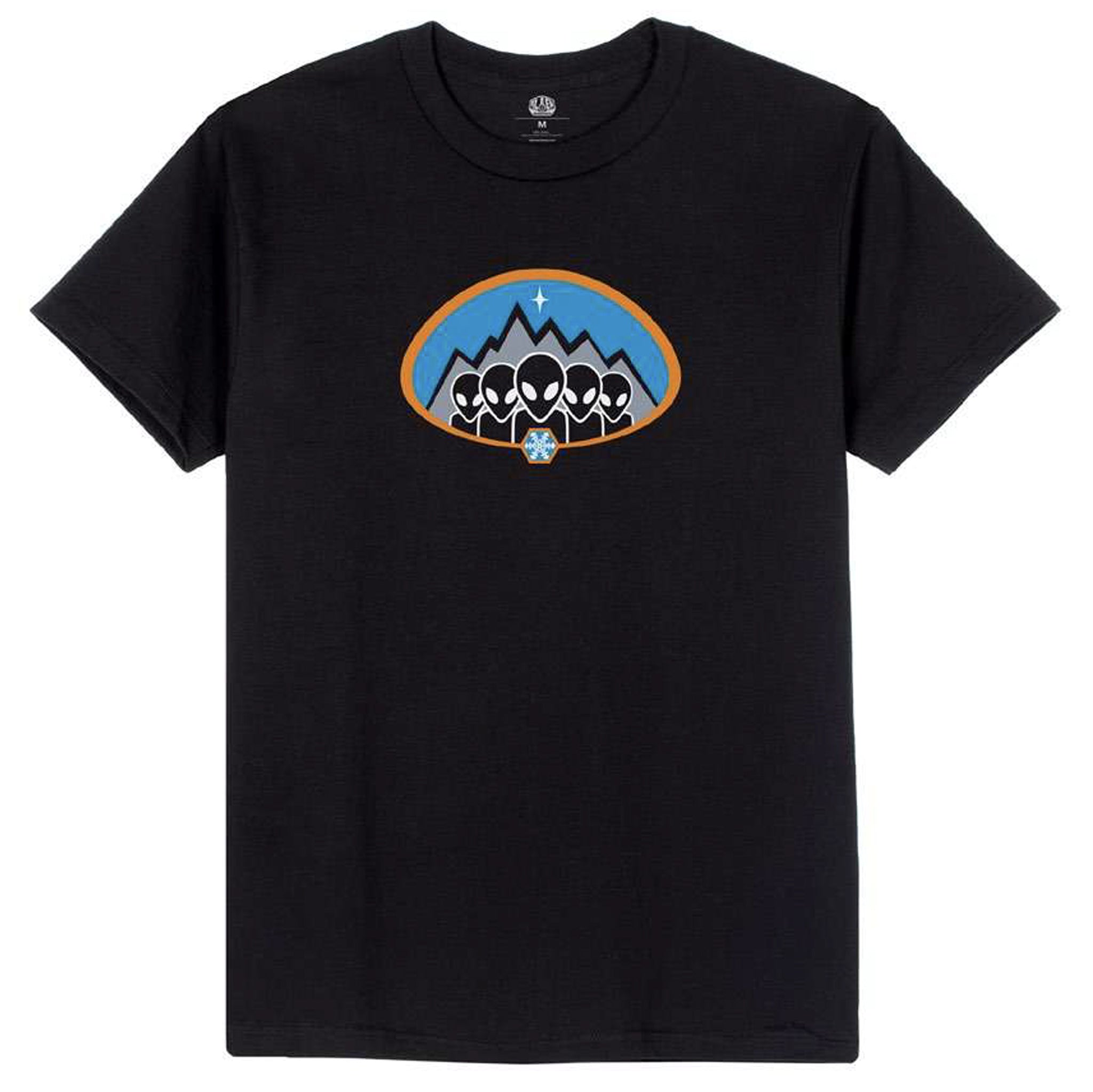 Alien Workshop tee shirt Ice Age Black