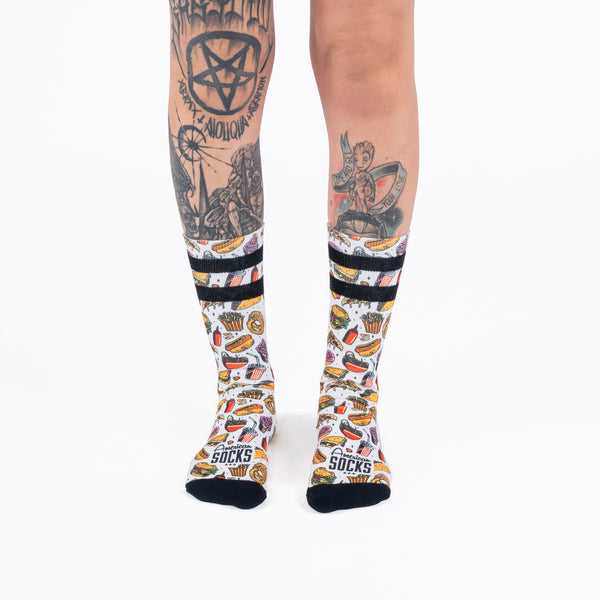 American Socks Junk Food Mid High Socks Multicolour AS131