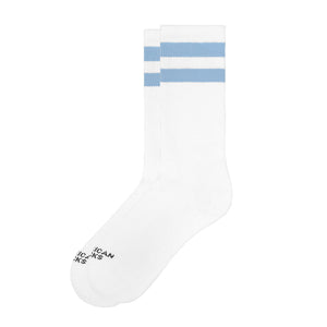 American Socks Maverick Mid High Blue White One Size AS223