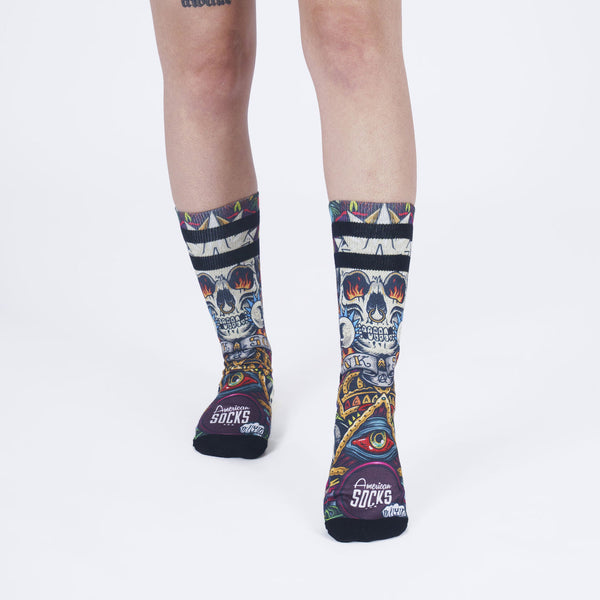 American Socks Moshpit Mid High