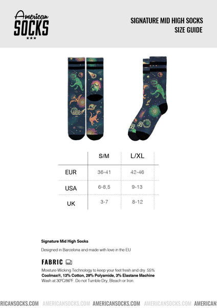 American Socks Stay True Mid High