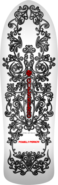 Powell Peralta skateboard deck Bones Brigade Tommy Guerrero Series 17 White 9.85"