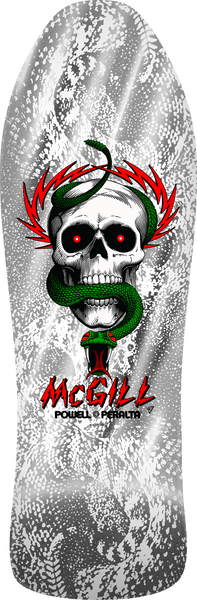 Powell Peralta skateboard deck Bones Brigade Mike McGill Series 17 White 10"