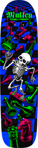 Powell Peralta Bones Brigade Series 14  Mullen Skateboard Deck Blacklight 7.4"