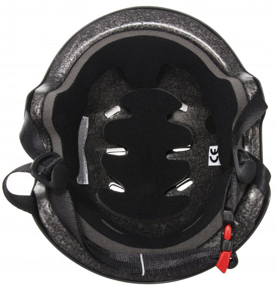 Bullet skateboard Helmet T35 Deluxe Youth One size Fit All Matt Black