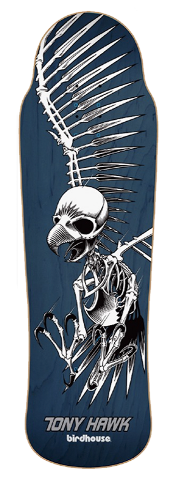 Birdhouse skateboard deck Old School Full Skull 2 9.75"