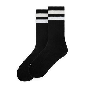 American Socks Black in Black I Mid High One Size AS055