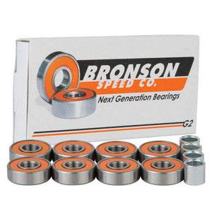 Bronson Speed Co. skateboard bearings G2 (Pack of 8)