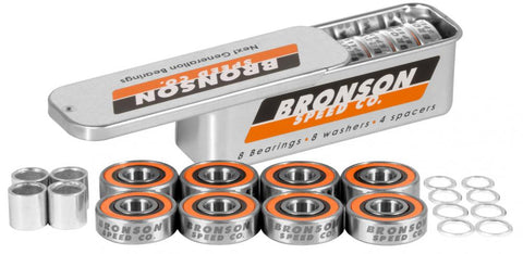 Bronson Speed Co. skateboard bearings G3 (pack of 8)