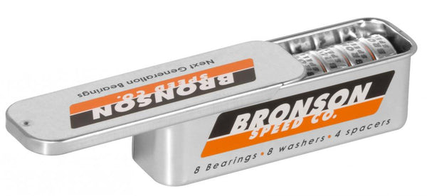 Bronson Speed Co. skateboard bearings G3 (pack of 8)