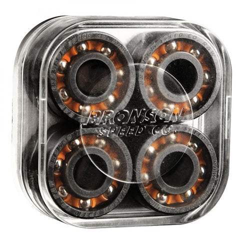 Bronson Speed Co. skateboard bearings Raw (Pack 8)