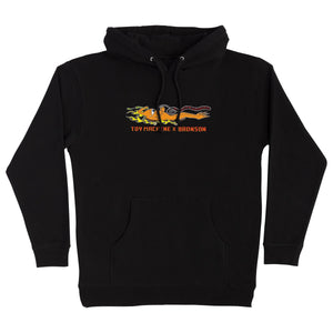 Bronson Speed Co. x Toy Machine Pullover Hoodie Black