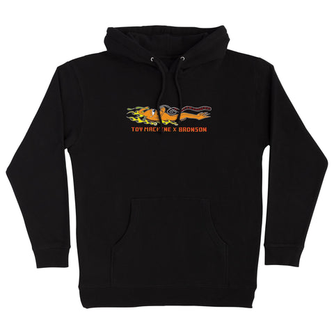 Bronson Speed Co. x Toy Machine Pullover Hoodie Black