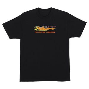 Bronson Speed Co. x Toy Machine Short sleeves Tee shirt Black