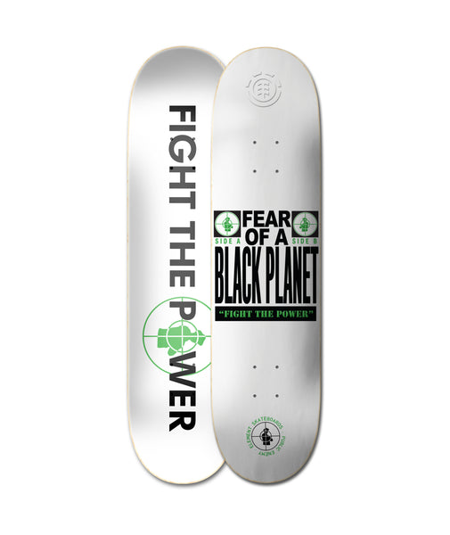 Element x Public Enemy skateboard Deck PEXE Fear 8.5" C4DCA2ELP2