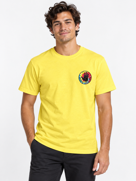 Body Glove tee shirt mens Tie Dye Lemon
