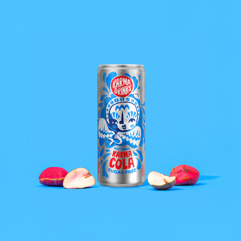 Karma Drinks Sugar Free Cola Blue 250ml