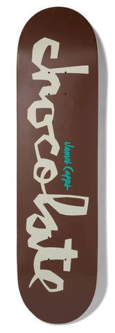 Chocolate Skateboards Deck Original Chunk W45D3 James Capps Green 8.5"