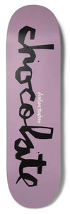 Chocolate skateboard Deck Original Chunk W45D3 Jordan Trahan Purple 8.25"