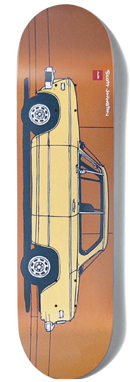 Chocolate skateboard deck reissue Beamer Scott Johnson 8.25"