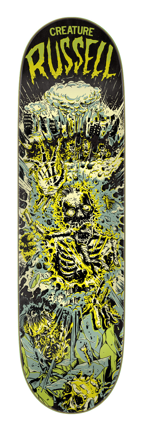 Creature skateboard deck Russell Doomsday 8.6"