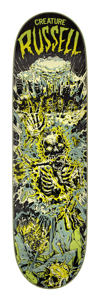 Creature skateboard deck Russell Doomsday 8.6"