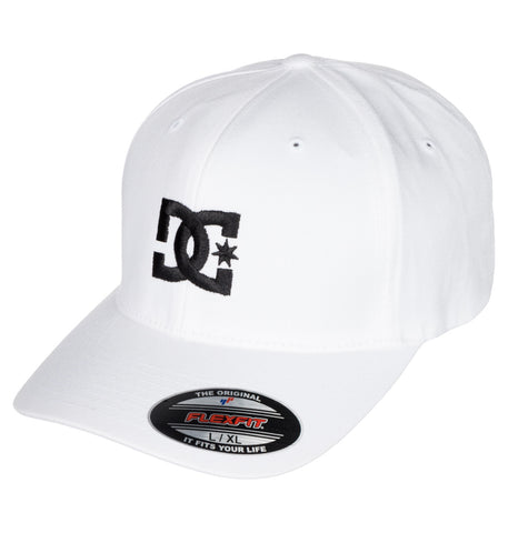 DC Shoes Cap Star Cap White Fitted